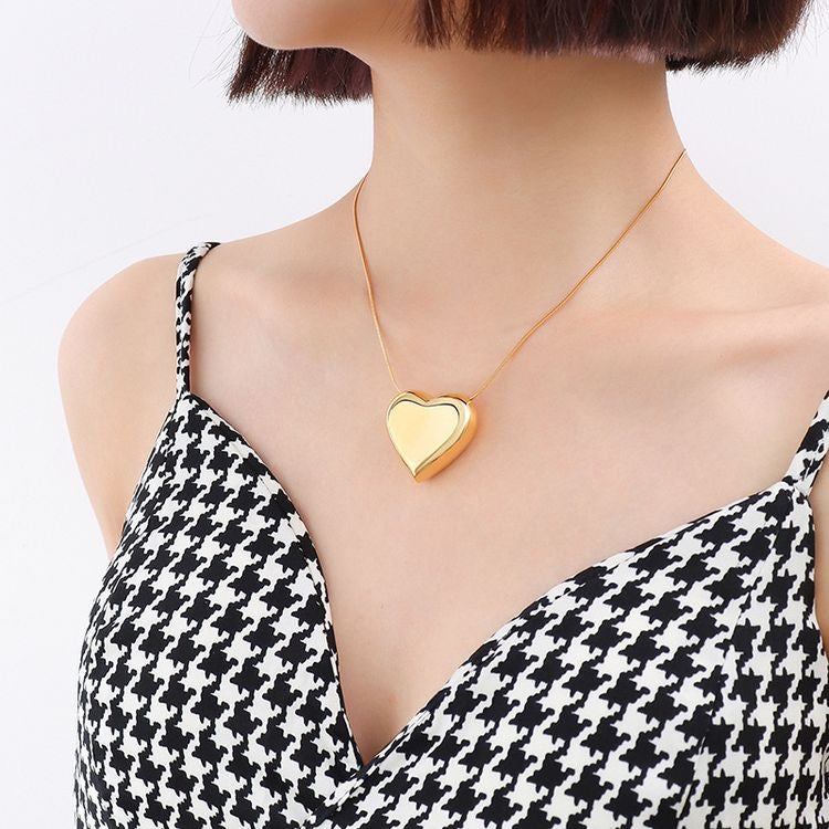 Chunky Heart Necklace