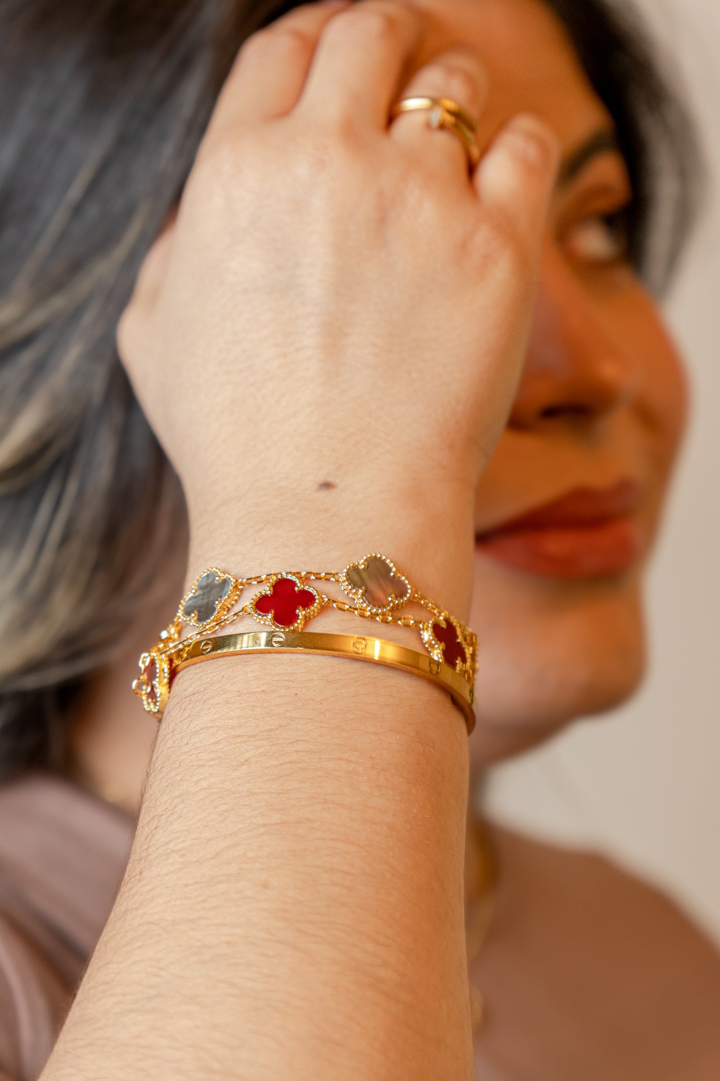 Colors Clover Bracelet