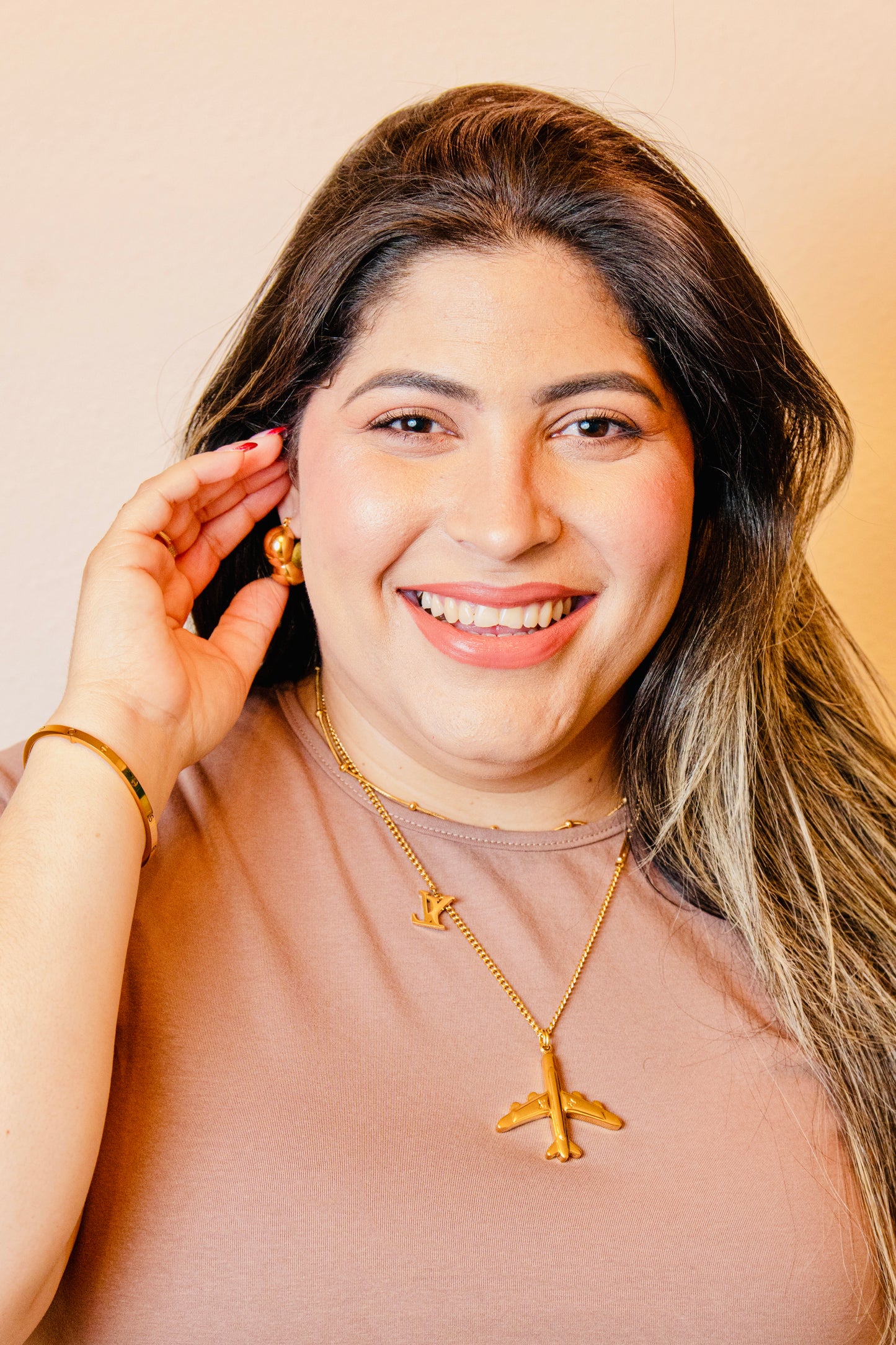 Azalea Chunky Hoops