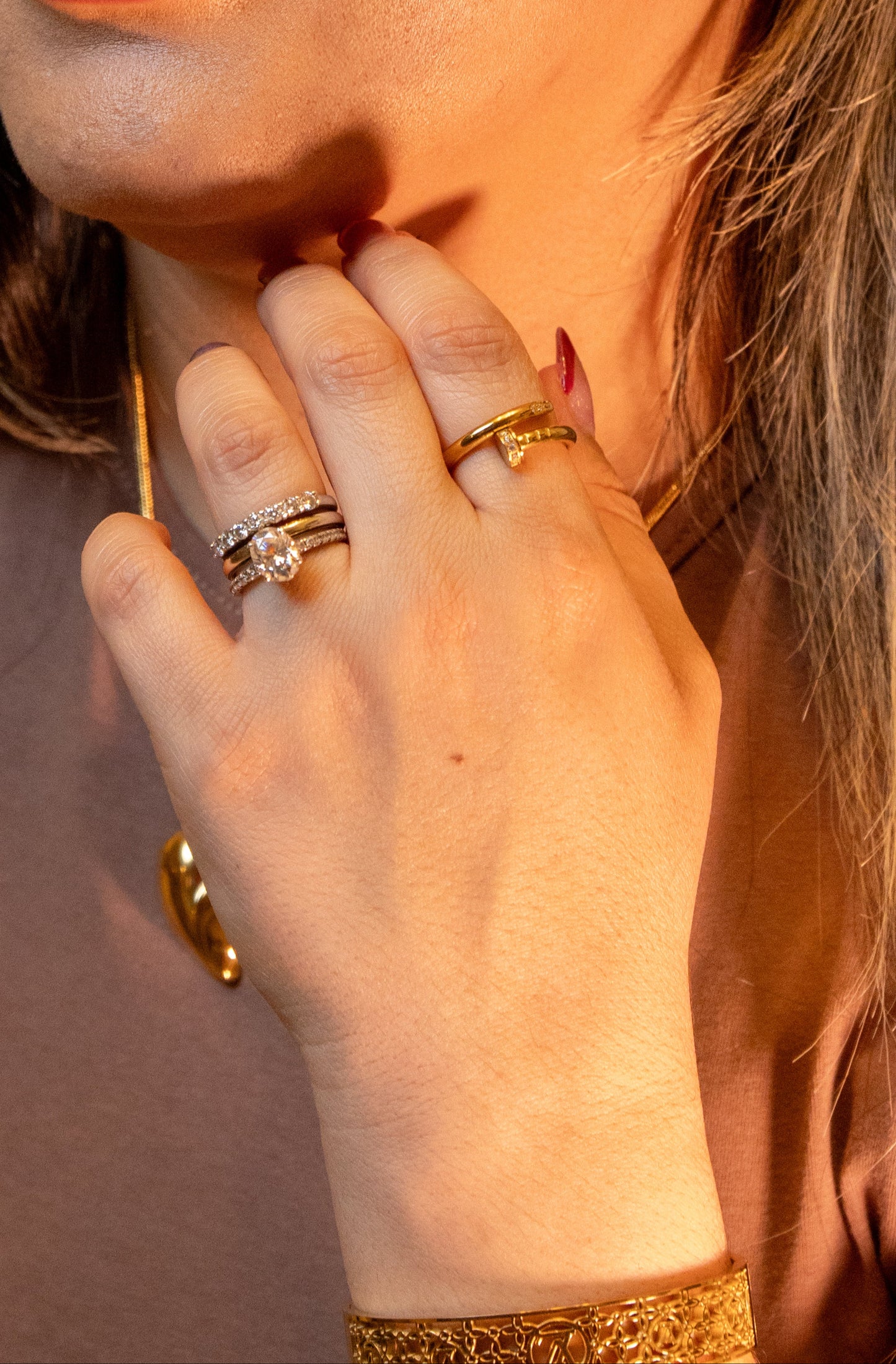 Cary Nail Ring