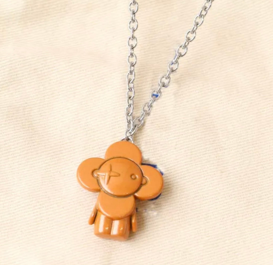 LV pendant necklace
